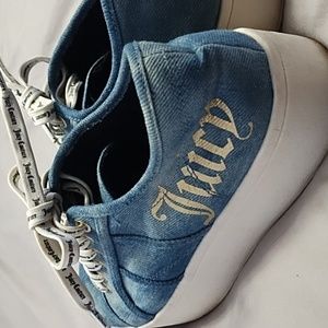 Juicy Couture Denim Platform Sneaker